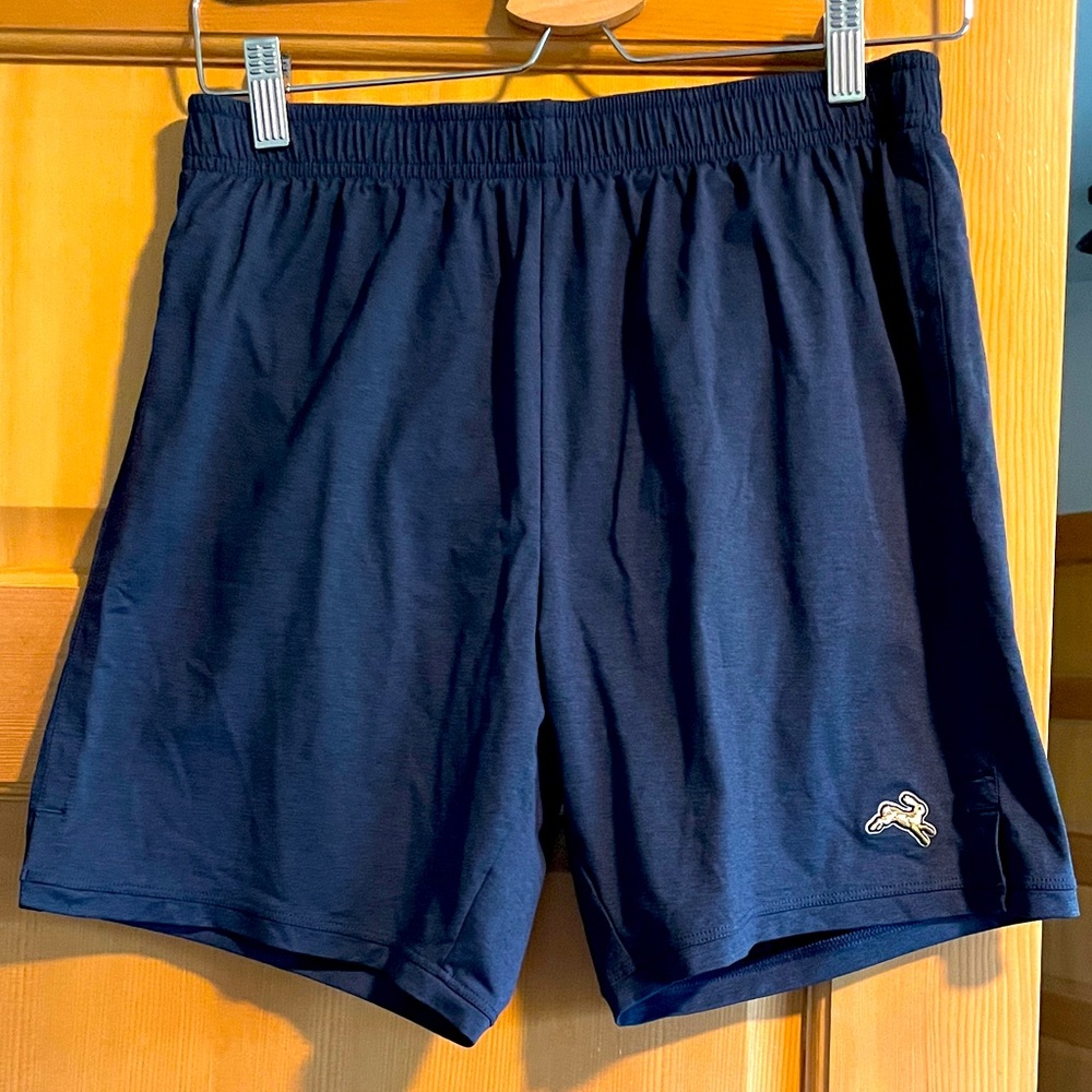 Men’s Navy Tracksmith Running Shorts Size Small